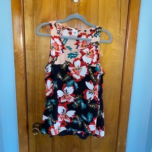 CAbi Hibiscus Blouse, Large